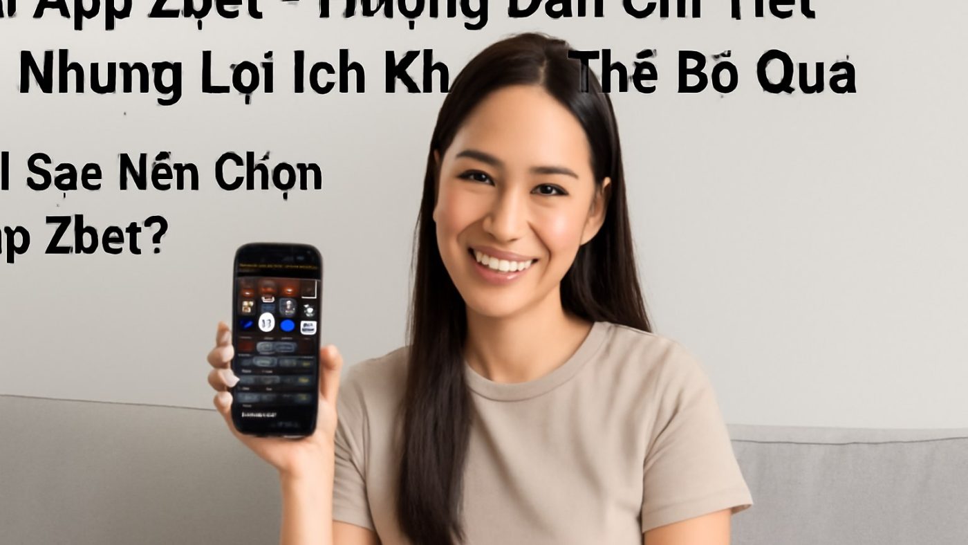 Tải App Zbet - Hướng Dẫn Chi Tiết và Những Lợi Ích Không Thể Bỏ Qua