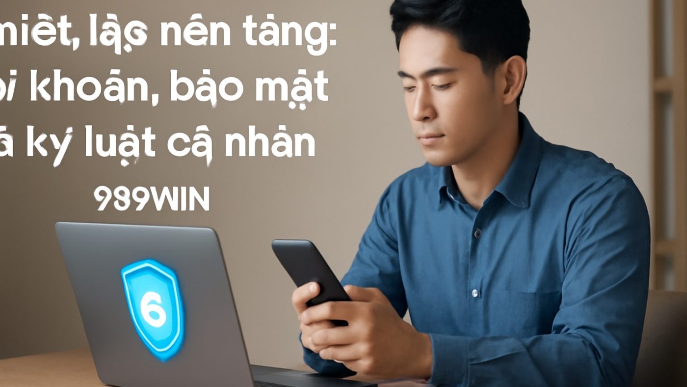 Minh họa: Thiết lập nền tảng: tài khoản, bảo mật và kỷ luật cá nhân